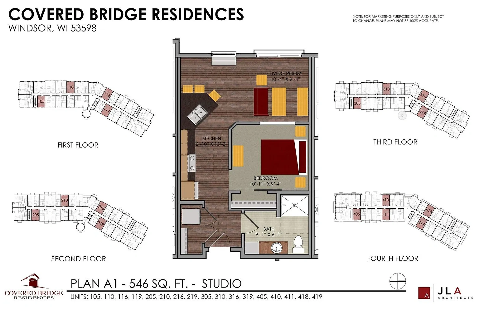 Covered Bridge Residences – Floor plan