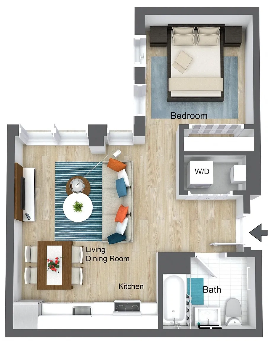 The Residences on Broadway – Floor plan
