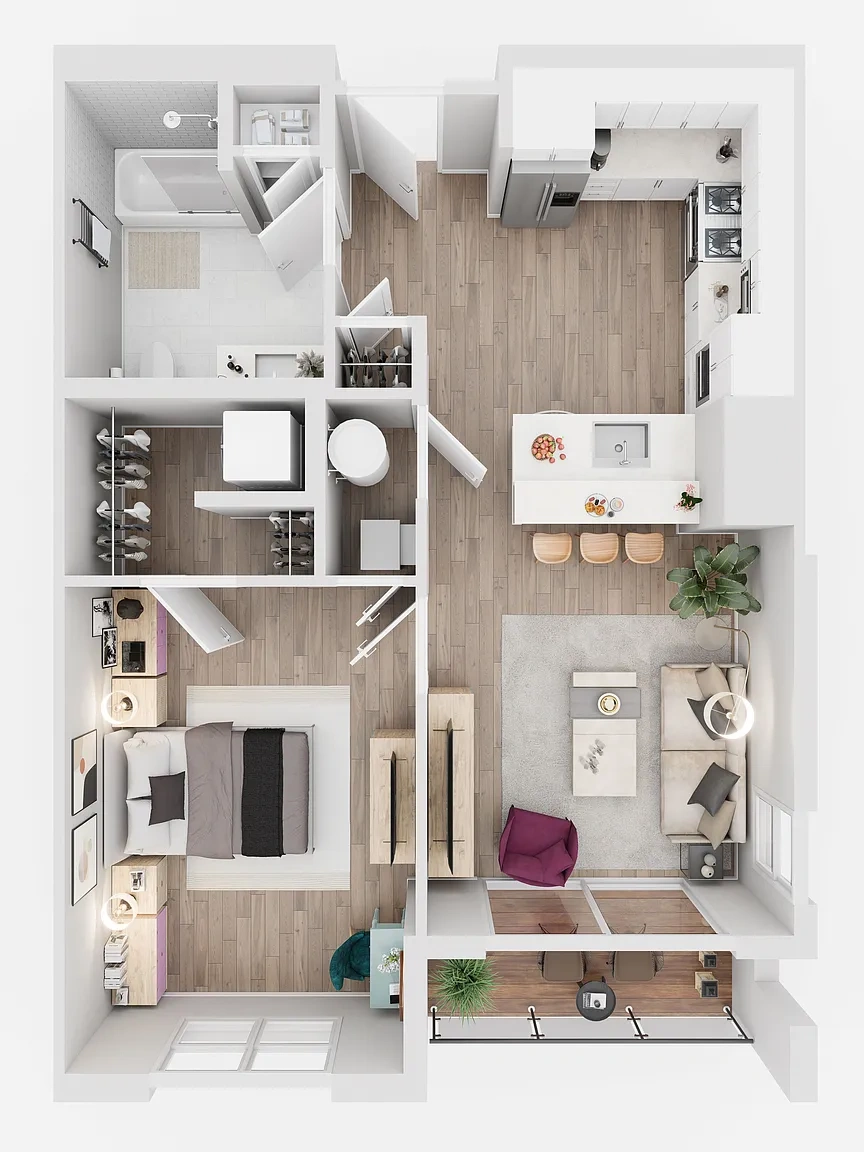The Faraday – Floor plan