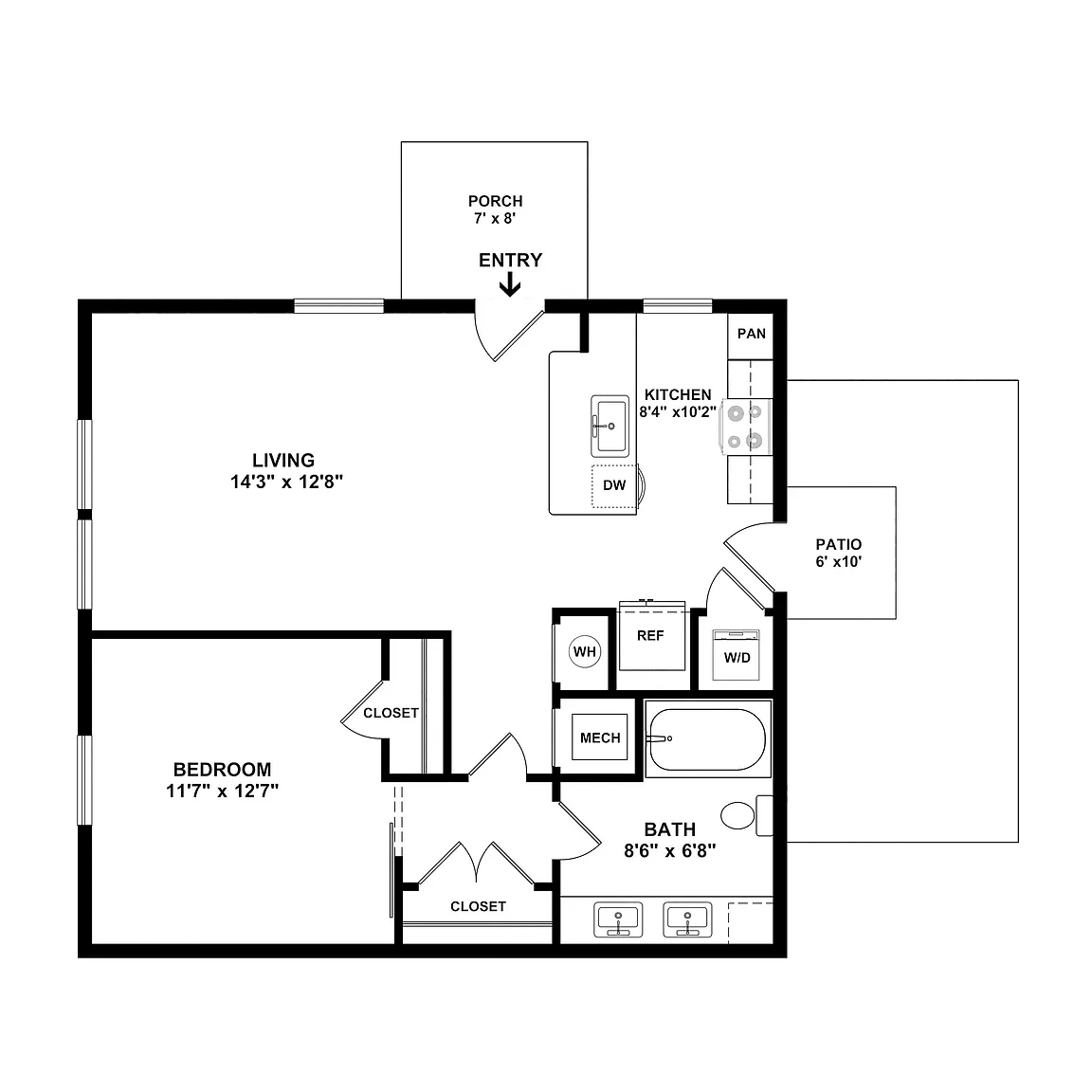 LEO at Bristol - Single Family Rental Homes – Floor plan