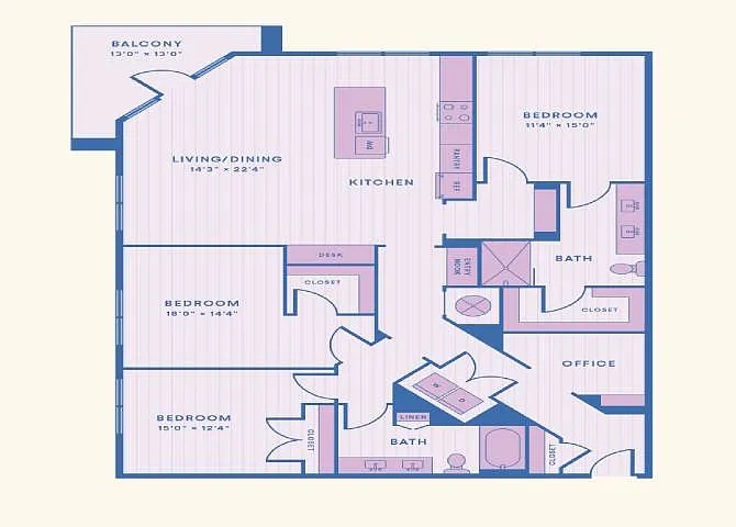 The Radler – Floor plan