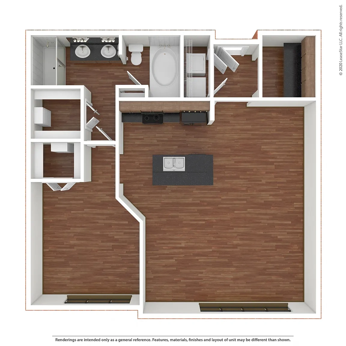 Sabine Street Lofts – Floor plan