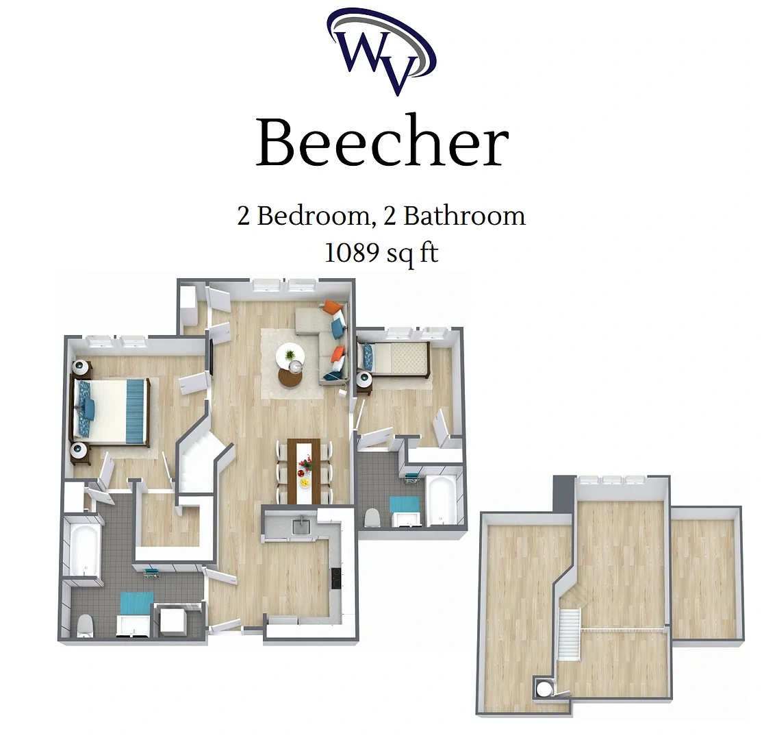 Westville Village Apartments – Floor plan
