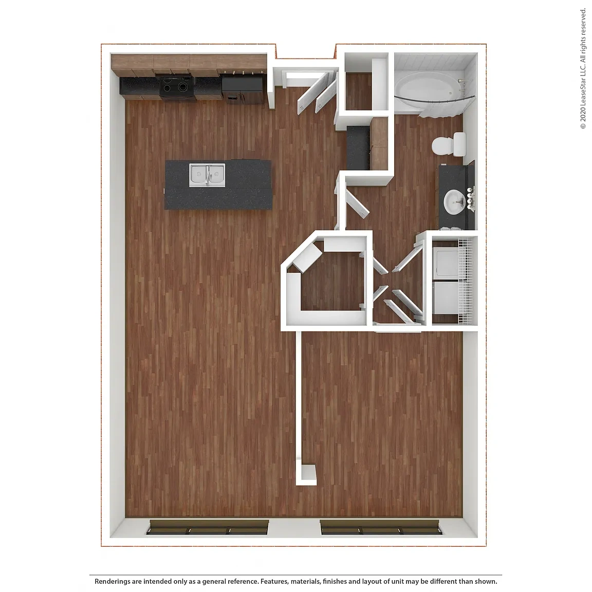 Sabine Street Lofts – Floor plan