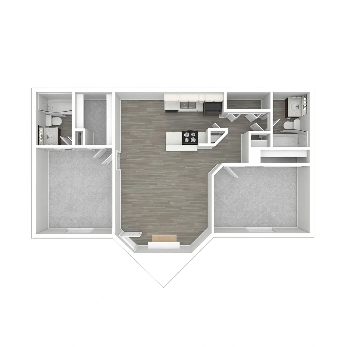 The Carmel – Floor plan