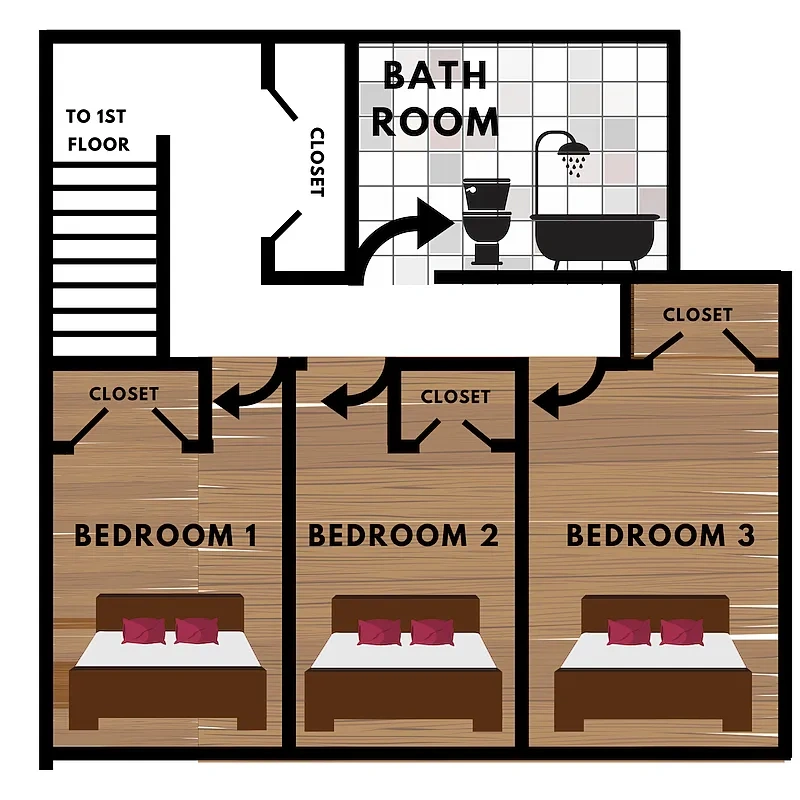 Cornerstone Townhomes – Floor plan