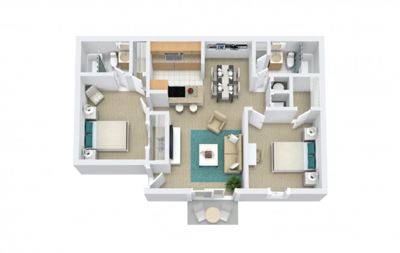 Beach Club – Floor plan