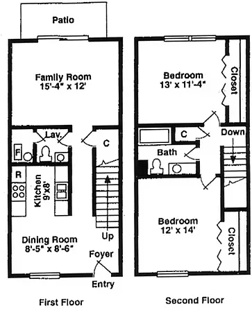 Glendale Village – 2 Bed Townhome