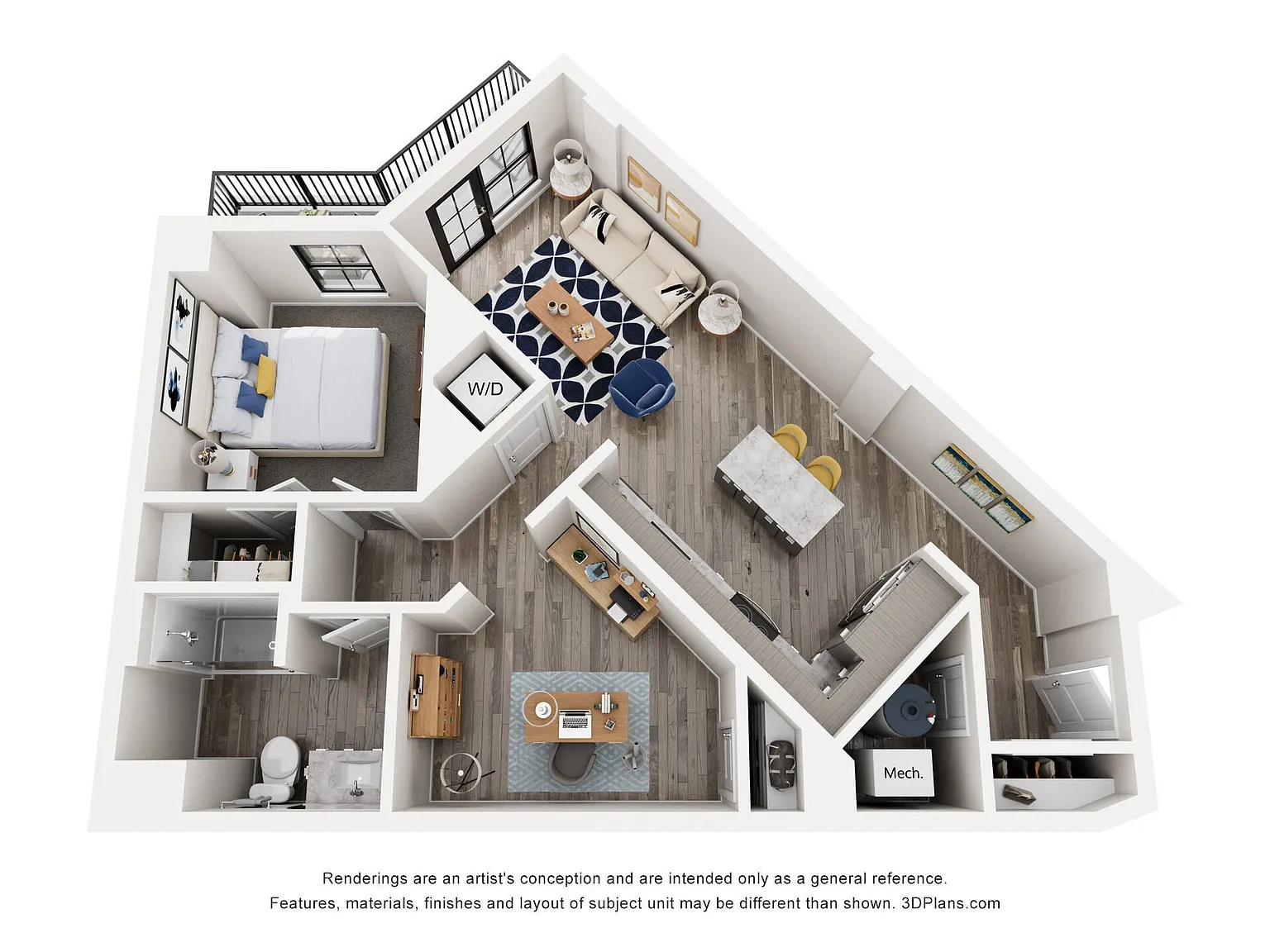 The August – Floor plan