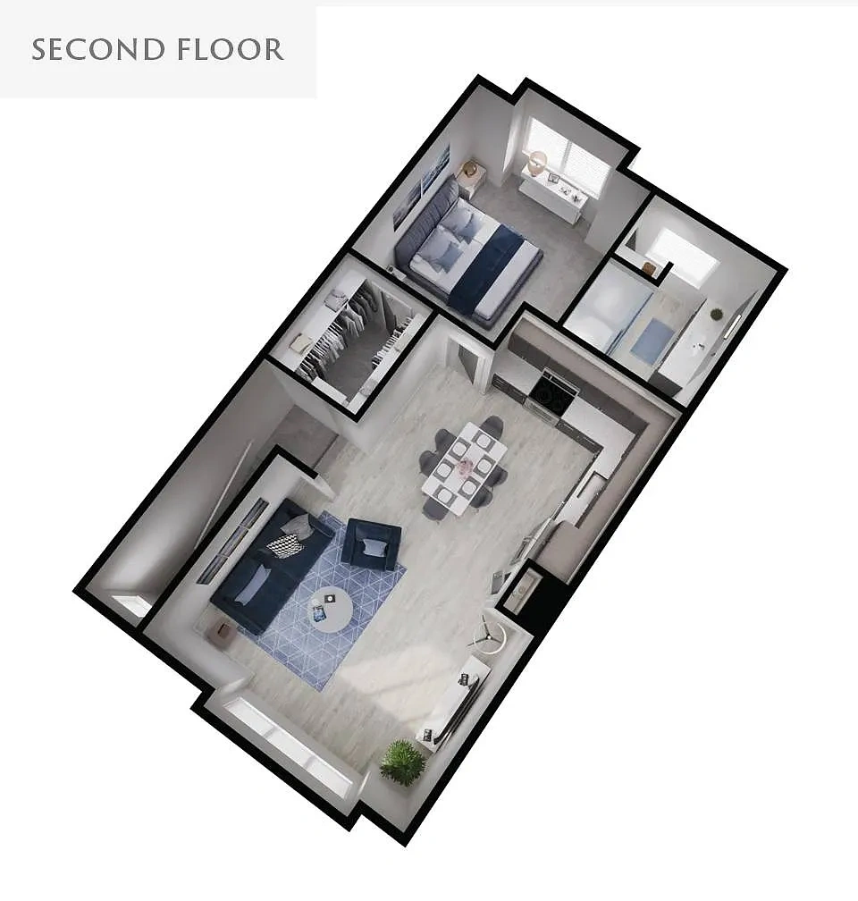 Calypso Townhomes – Floor plan