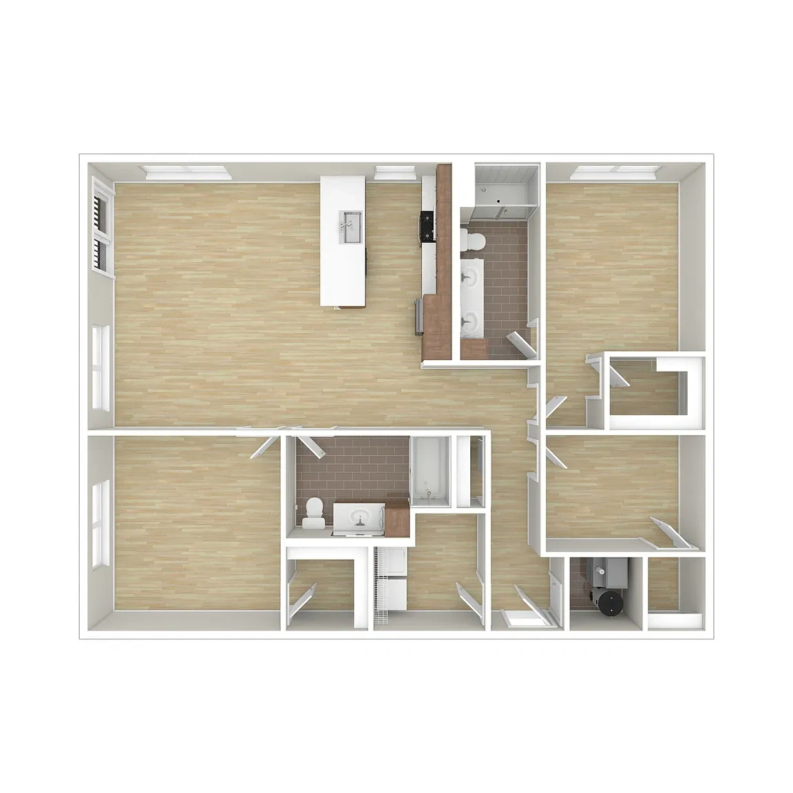 The Rise Midtown Square – Floor plan