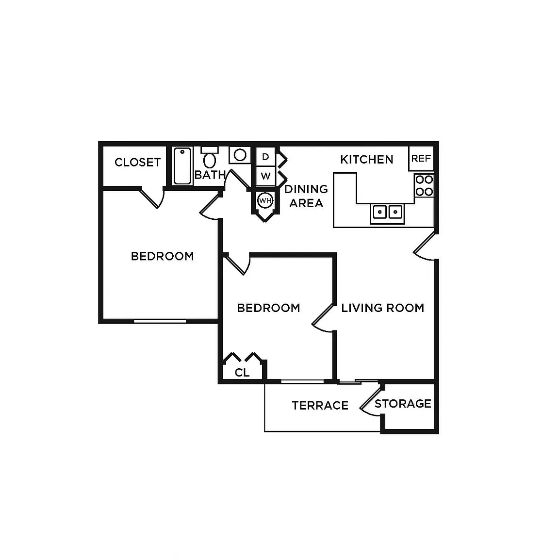 Village Place Apartment Homes – Floor plan