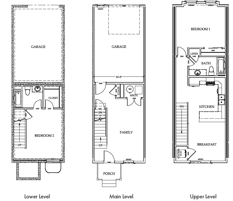 Gabler's Grove Townhomes – Floor plan