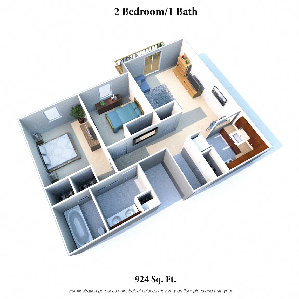 The Wynds – Two Bed, One Bath