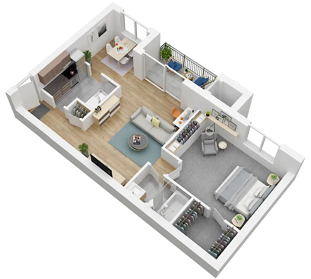 Riverwind at Chatham Park Drive – Floor plan