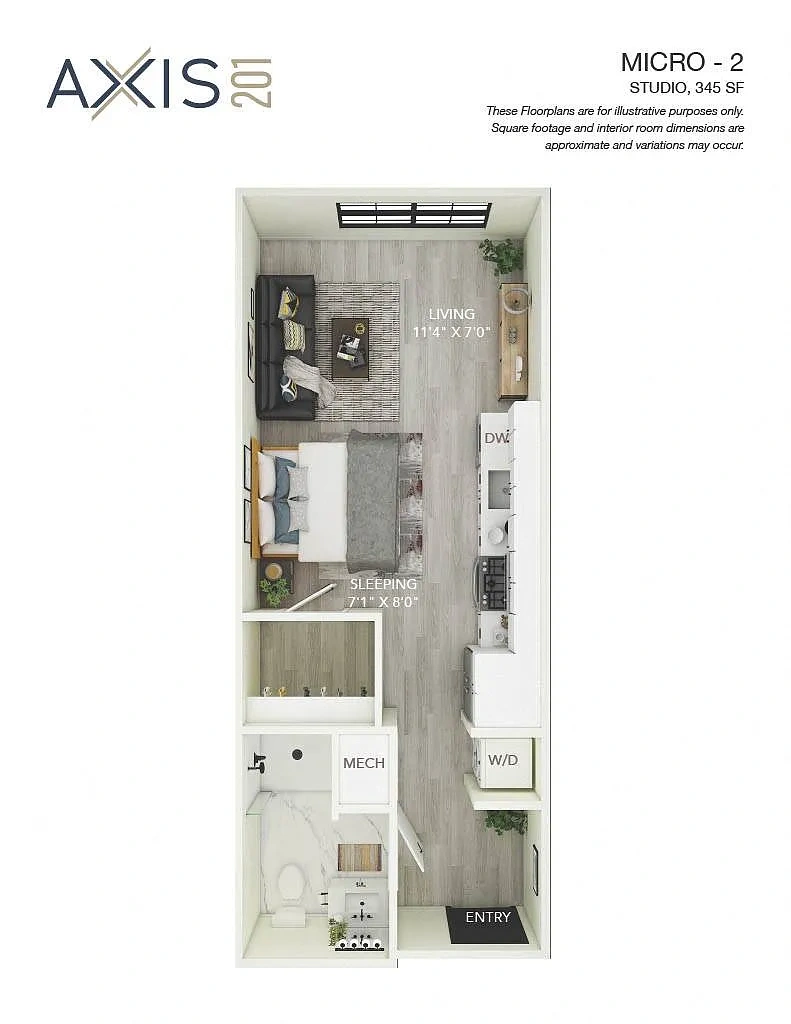 Axis 201 – Floor plan
