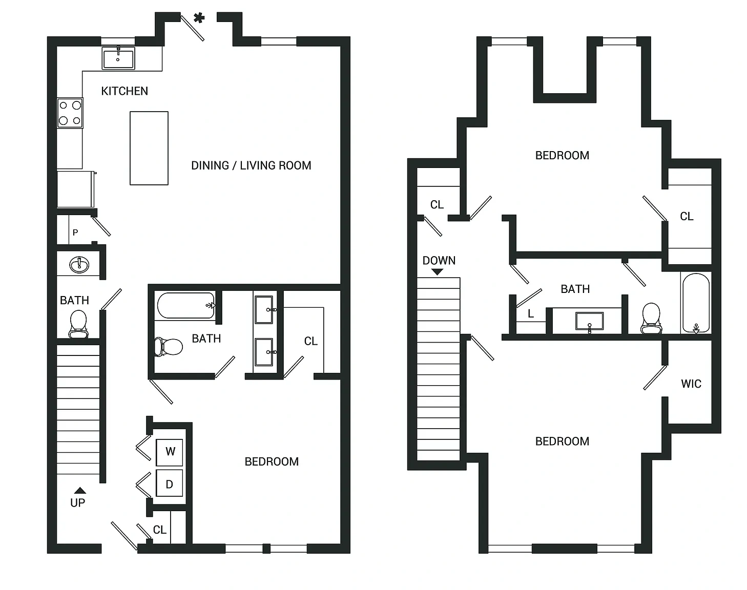 Arabella Townhomes – Floor plan