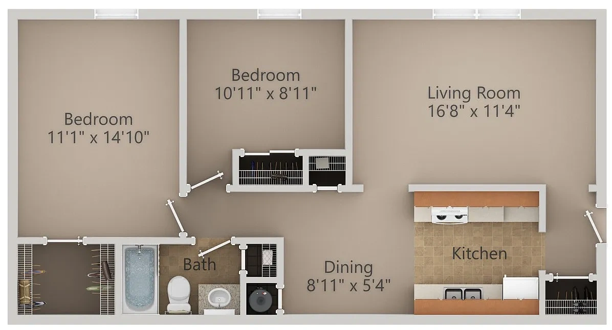 Glanzman Village – 2 Bedroom
