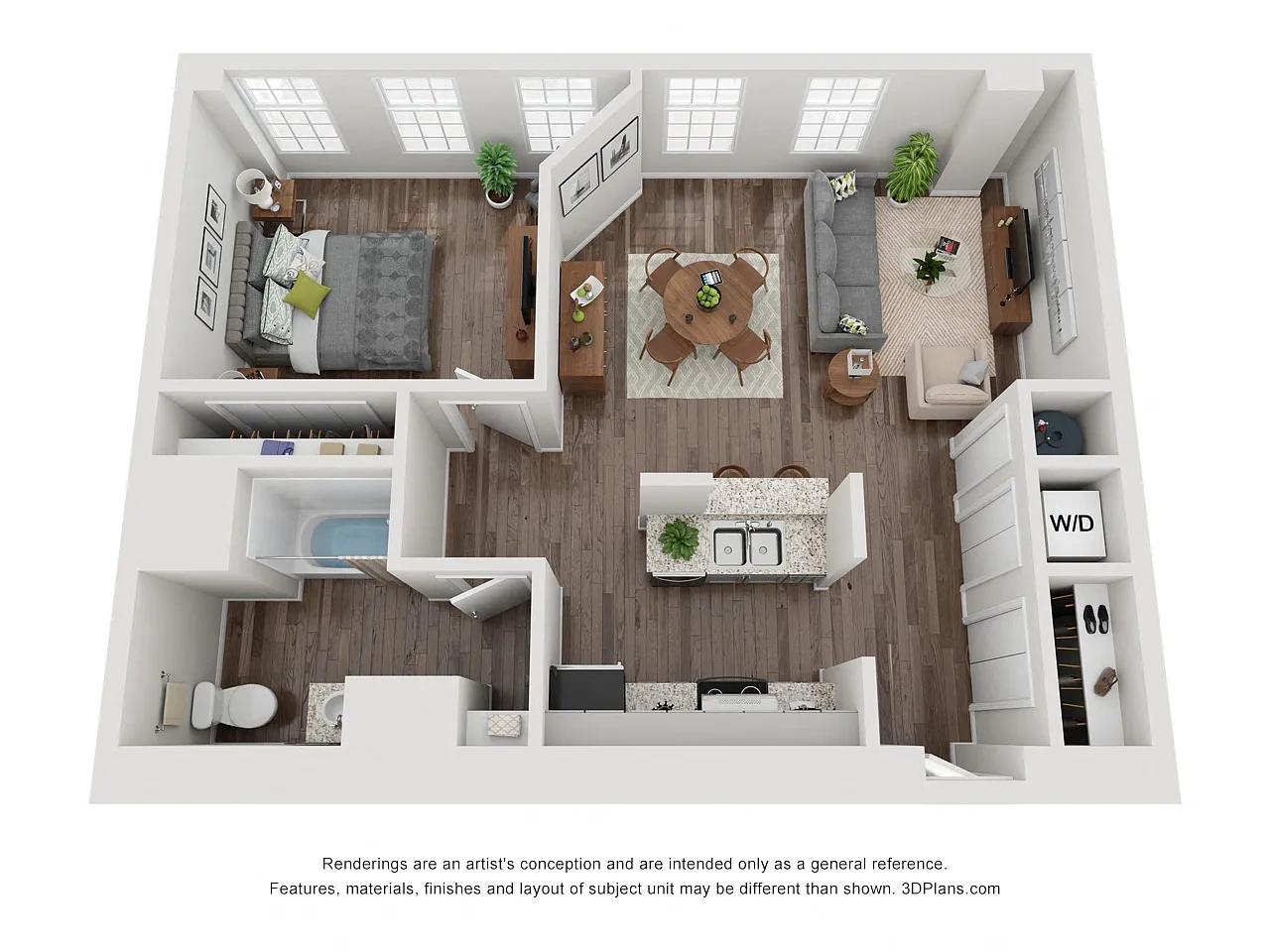 Crogman School Lofts – Floor plan