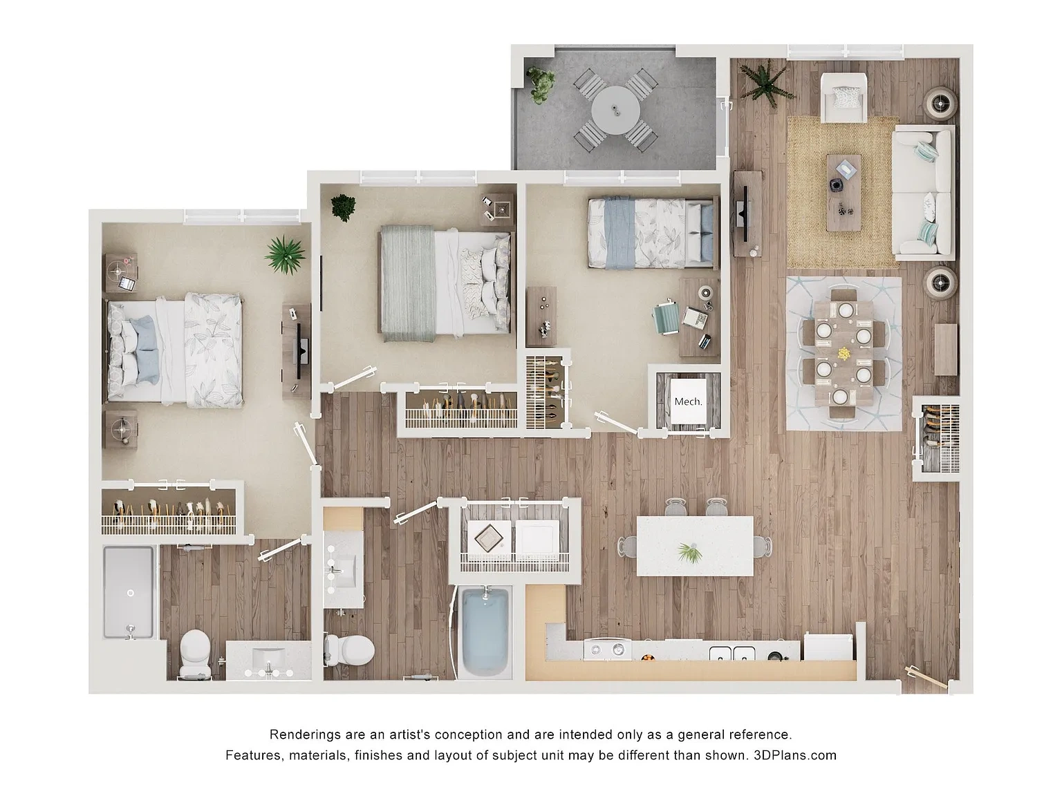 Cobia Cove – Floor plan
