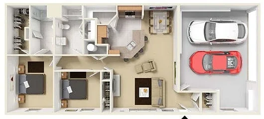 The Meadows Ranch Apartments – Floor plan