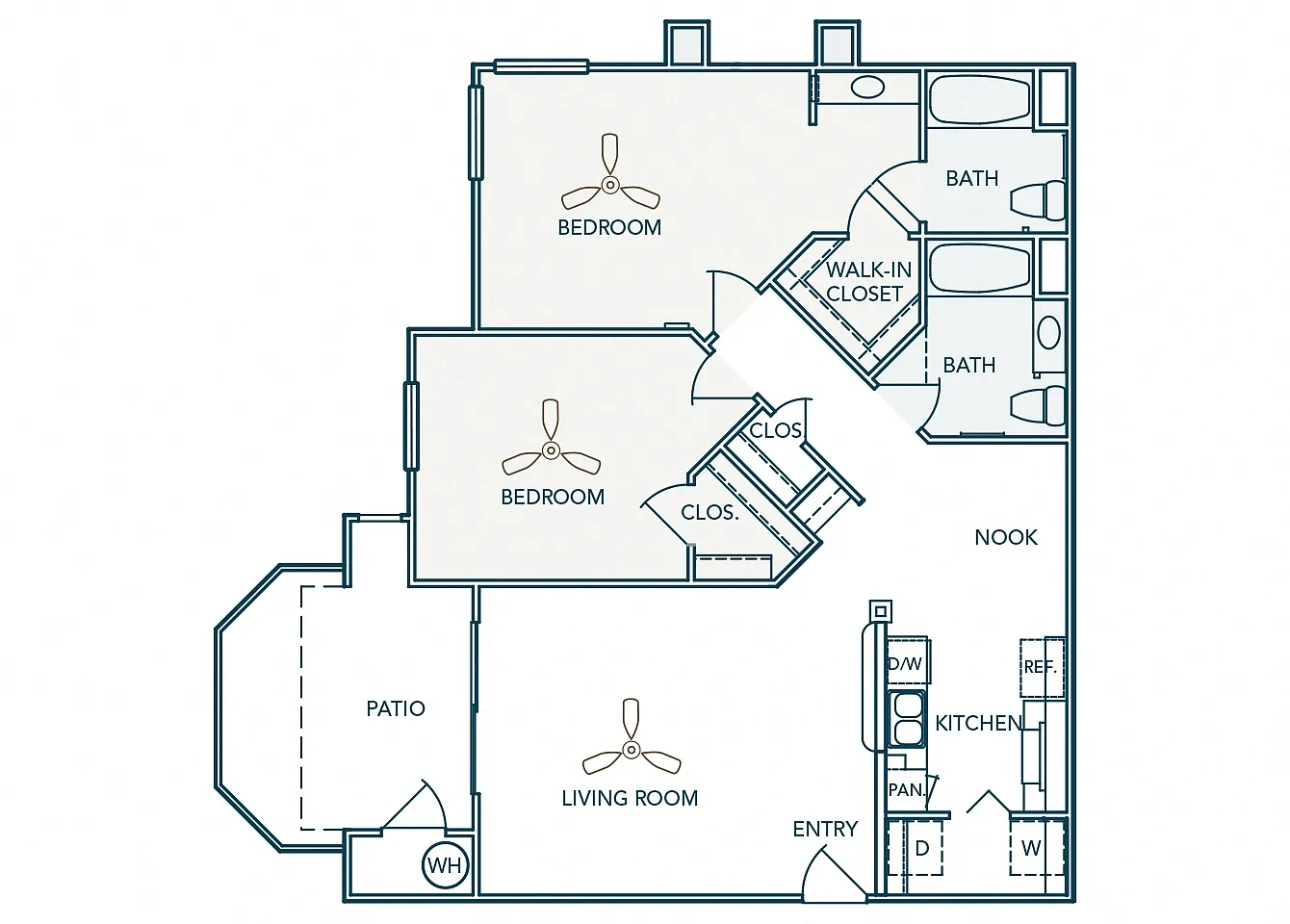 Barton Vineyard Apartments – Floor plan
