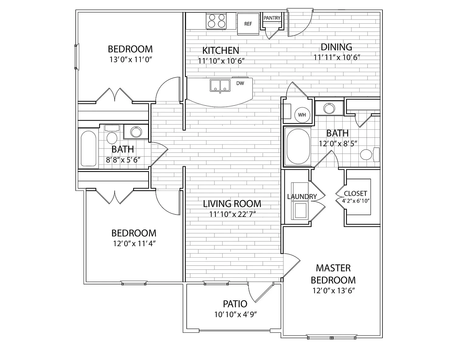 The Cascades – Floor plan