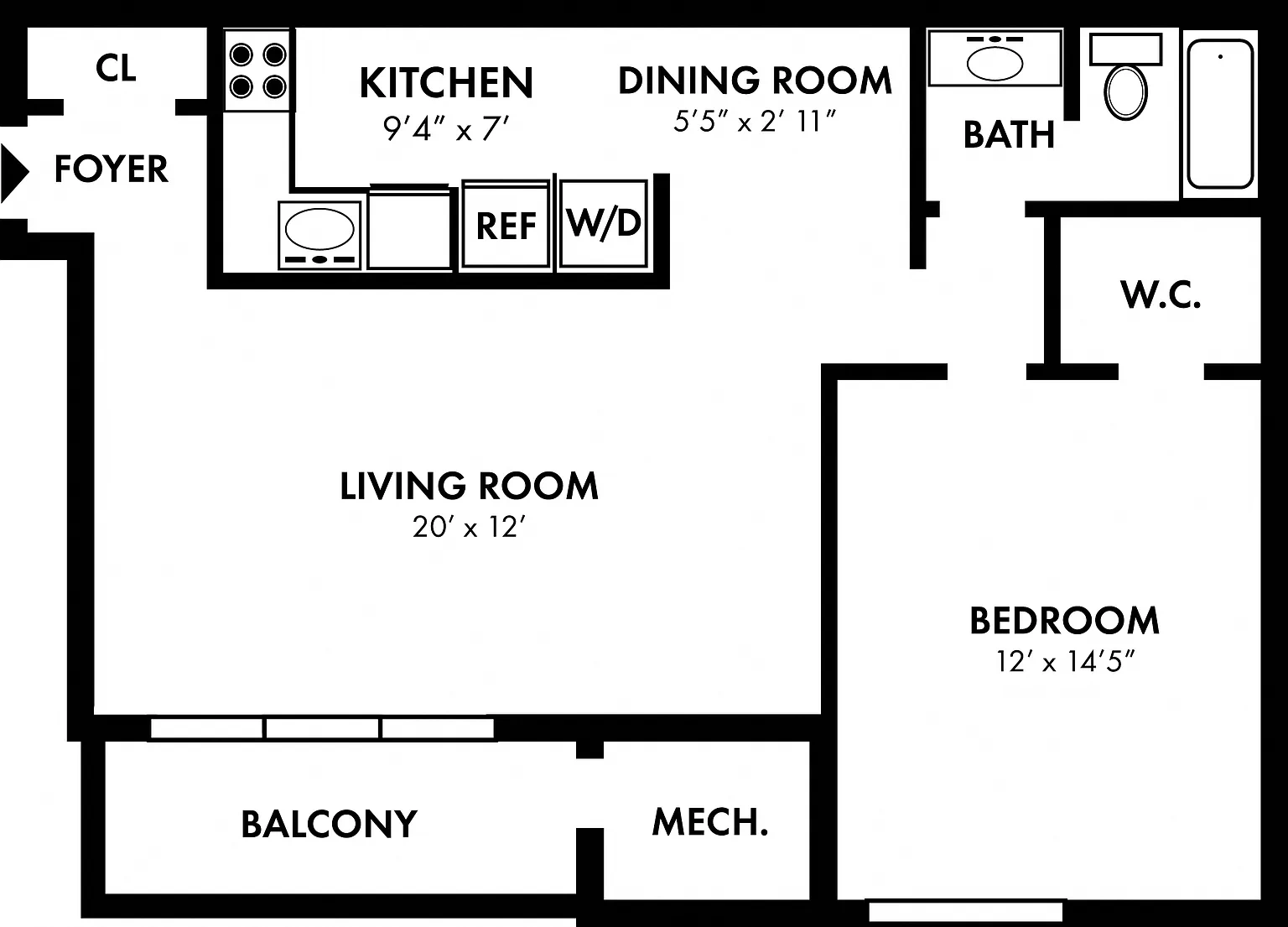 2 Bedroom Apartments in East Lake Gardens – photo 2