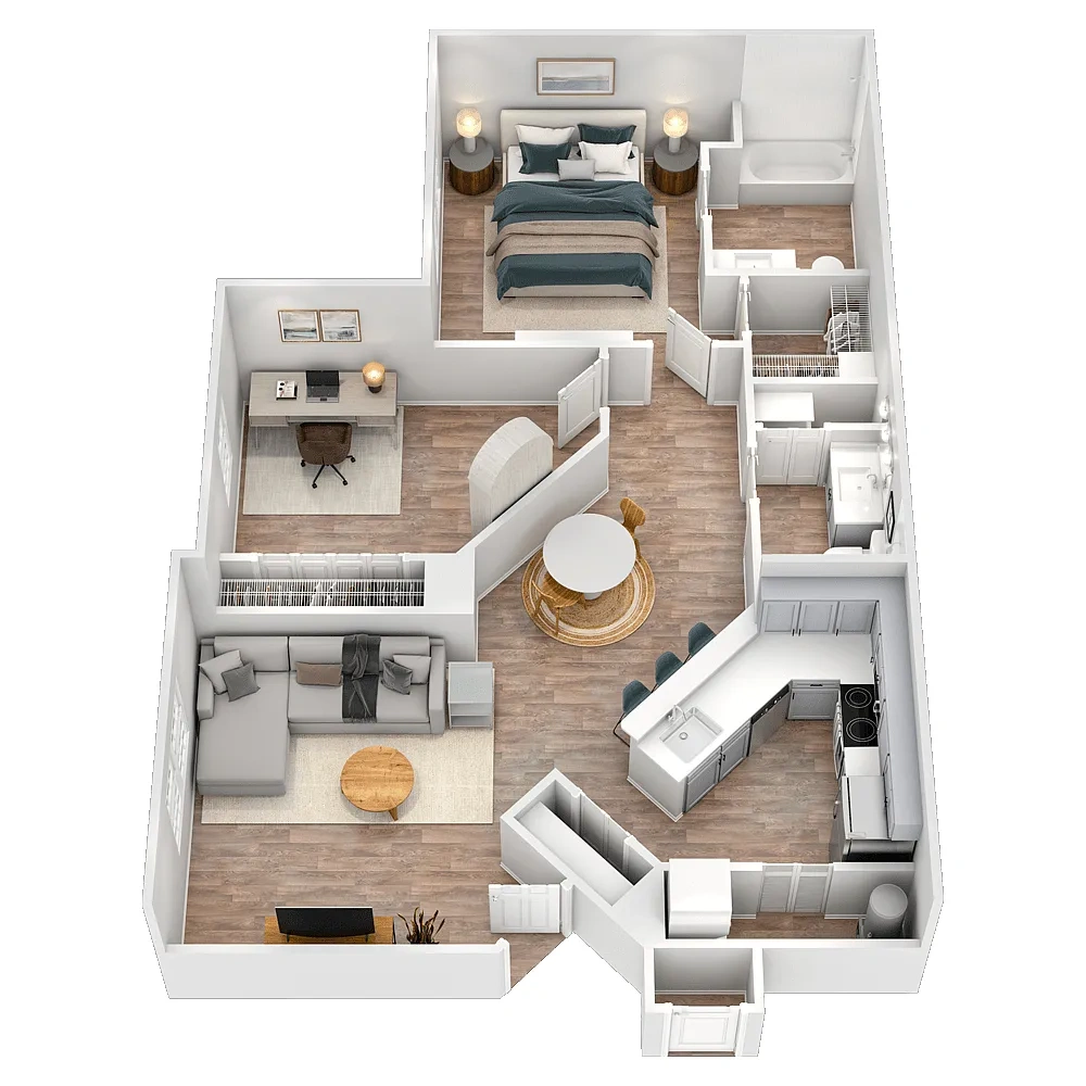 Lakes at North Port Apartments – Floor plan