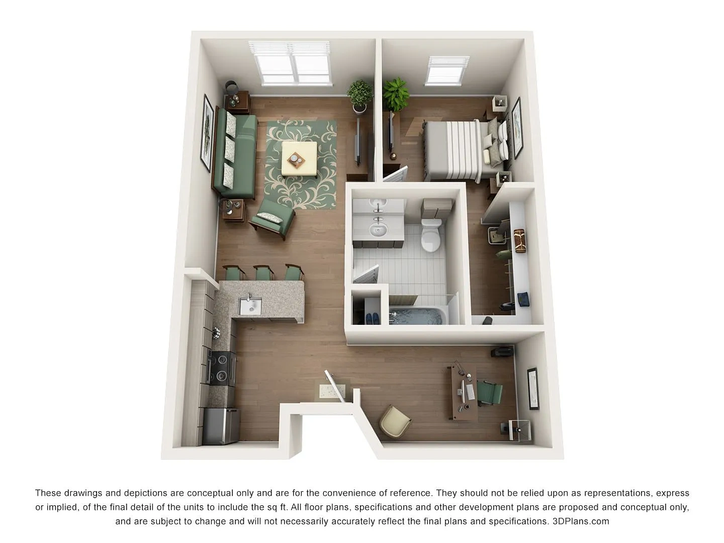 Meridia Metro – Floor plan