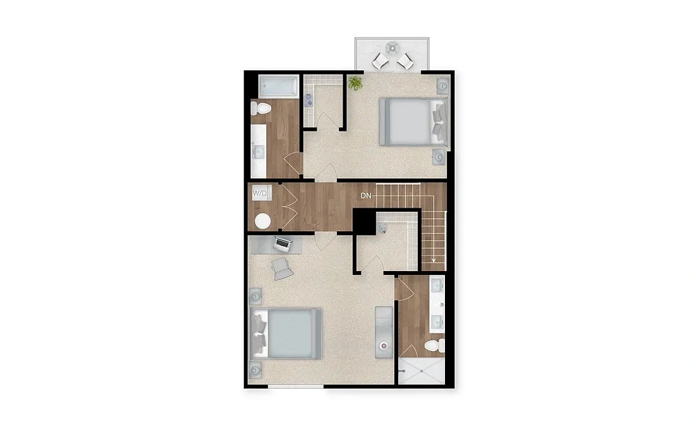 1100 Apex – Floor plan