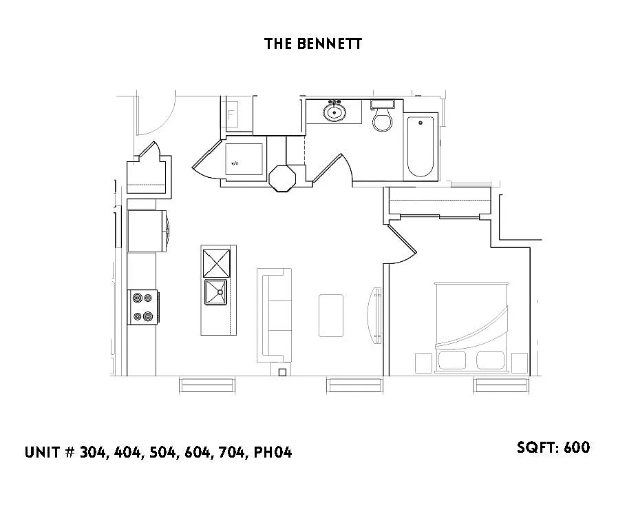 The Elliott Apartments – Floor plan