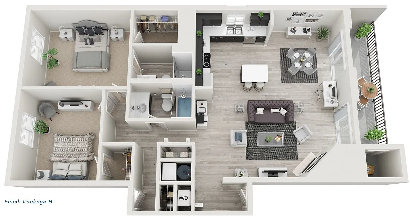 Albion on Lake Cook – Floor plan