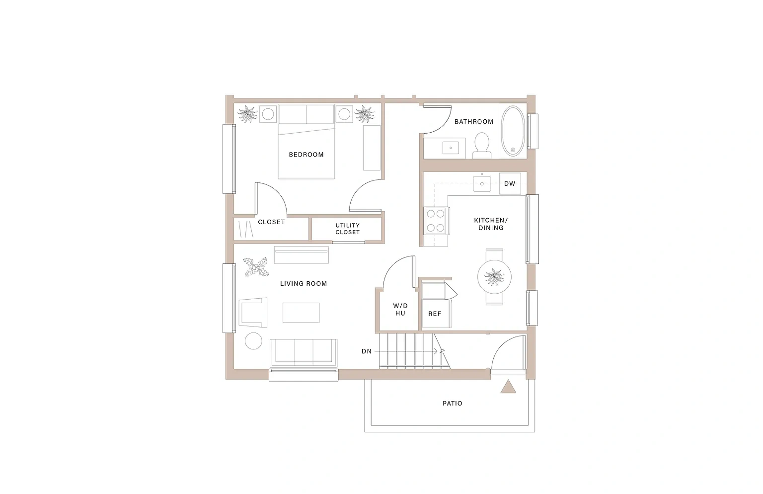 1100 Washington Circle – Floor plan