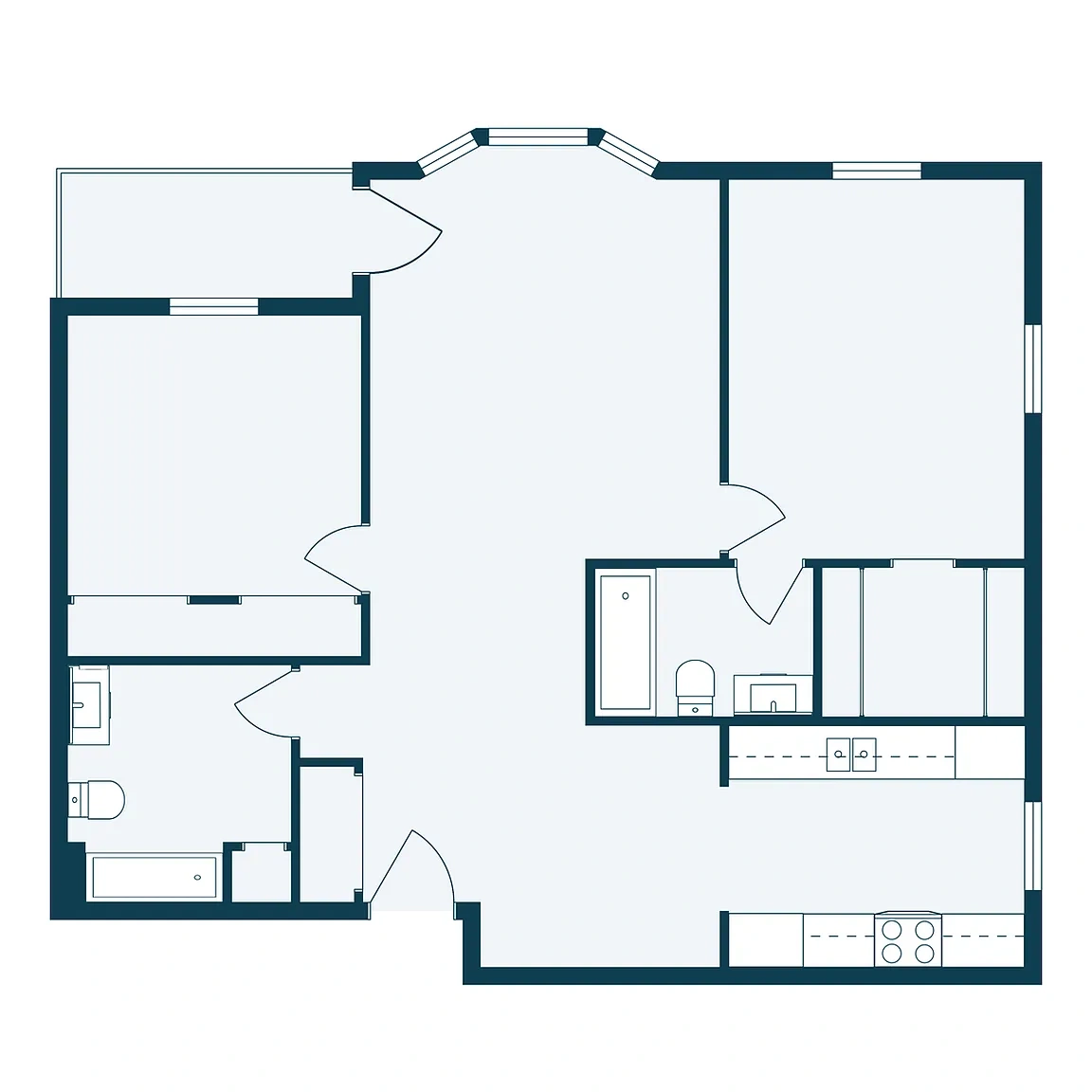 Bayview – Floor plan