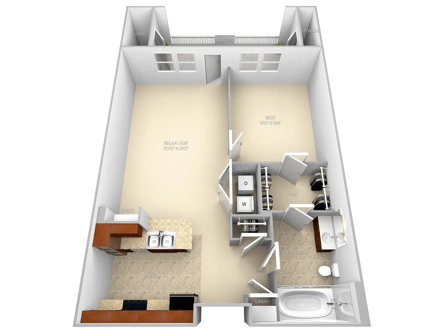 The Villagio – Floor plan