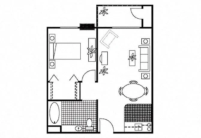 Parkside Senior Apartments – Floor plan