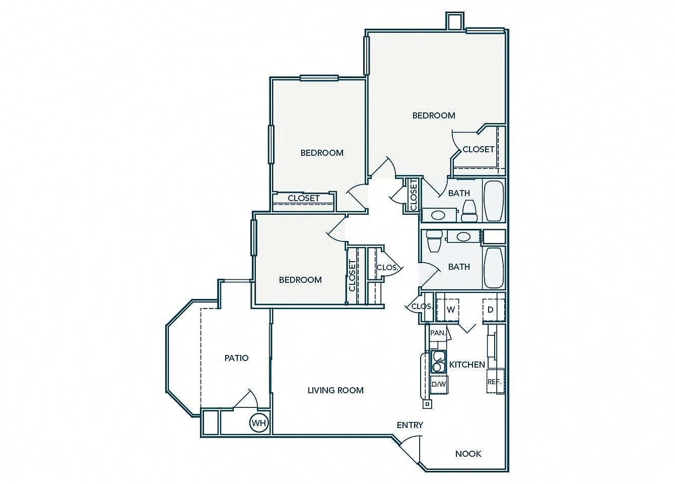 Barton Vineyard Apartments – Floor plan