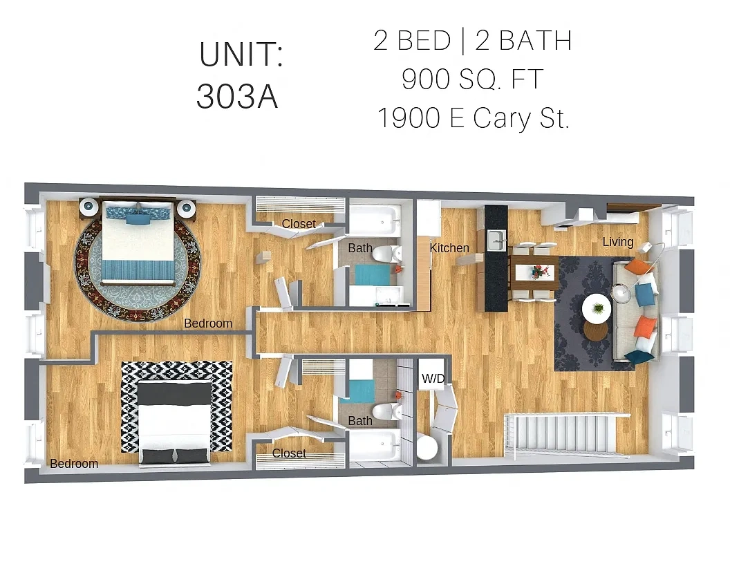 Lofts and Upper Lofts at Canal Walk – Floor plan