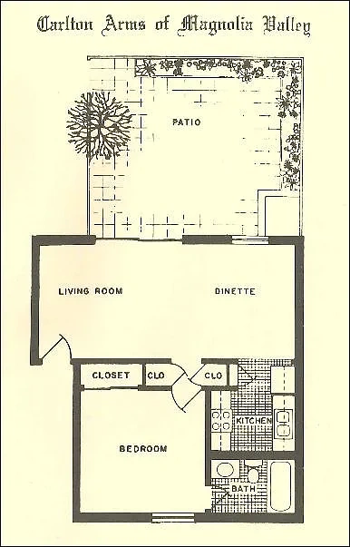 Carlton Arms of Magnolia Valley – Floor plan