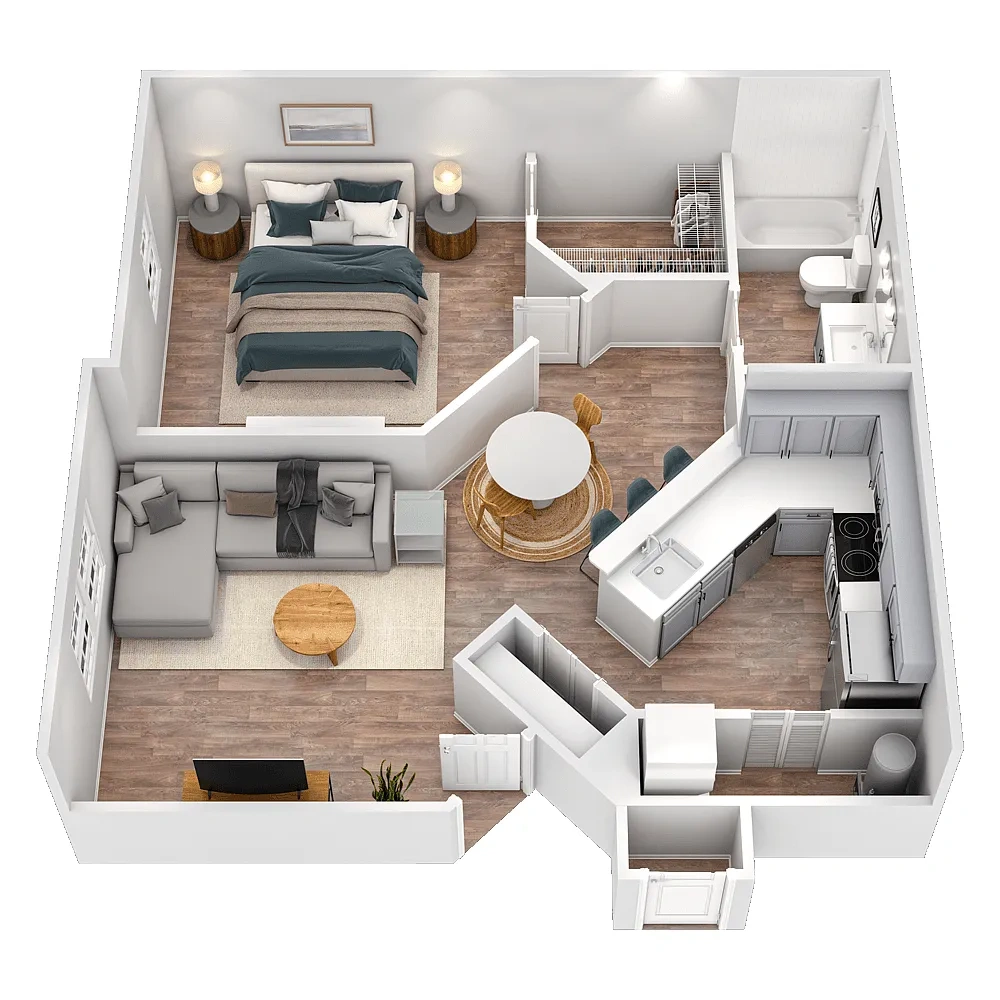 Lakes at North Port Apartments – Floor plan
