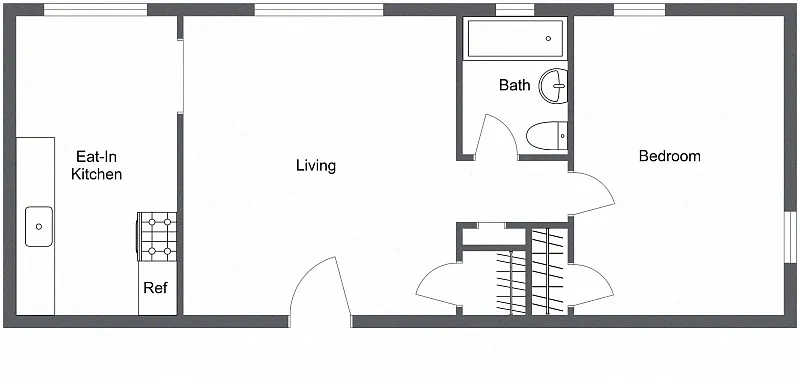 Mapleview Apartments – 1 Bedroom
