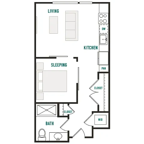 Canvas on Blake – Floor plan