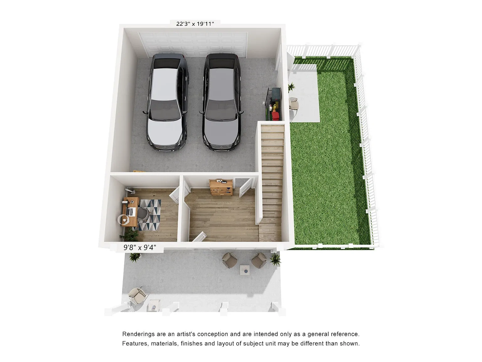 Hamlet Barclay West - Homes & Townhomes for Rent – Floor plan