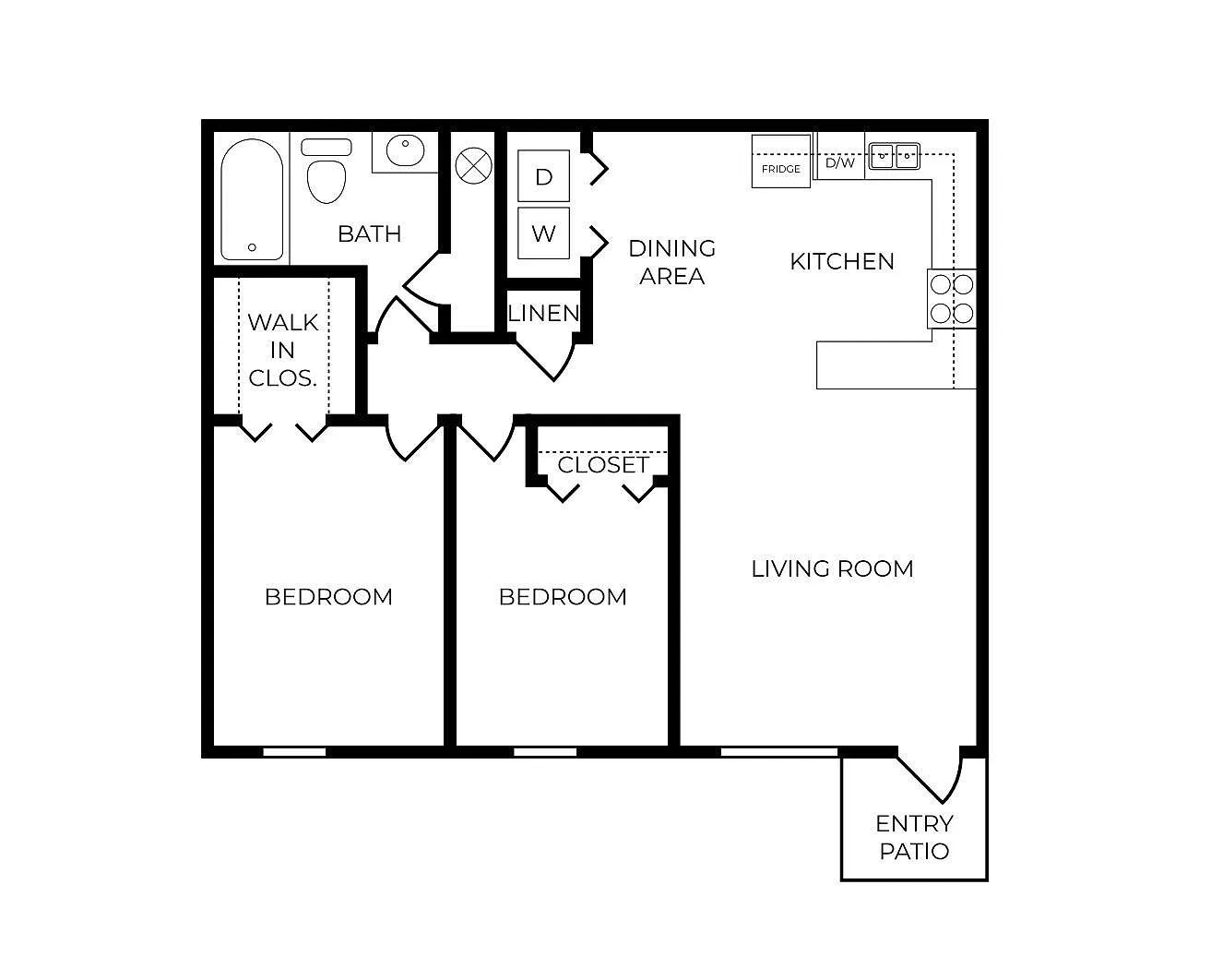 Parkmead Apartments – Floor plan
