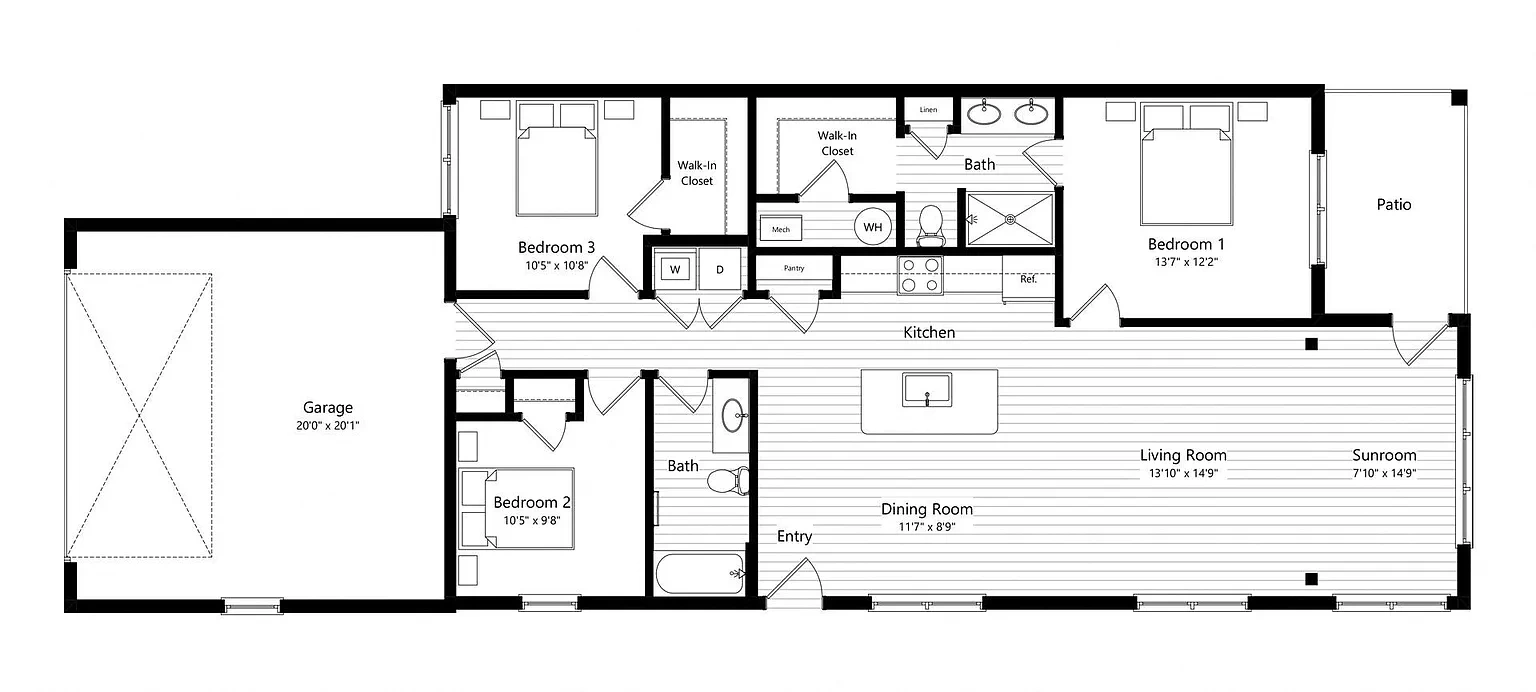 The Villas at Bonita Farms – Floor plan
