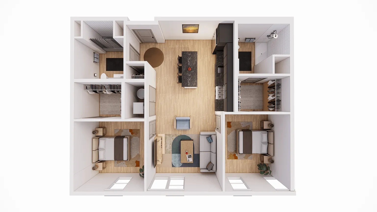 The Park – 2 Bed 2 Bath N - Accessible