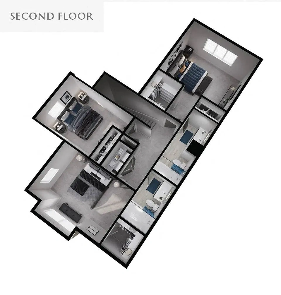 Calypso Townhomes – Floor plan