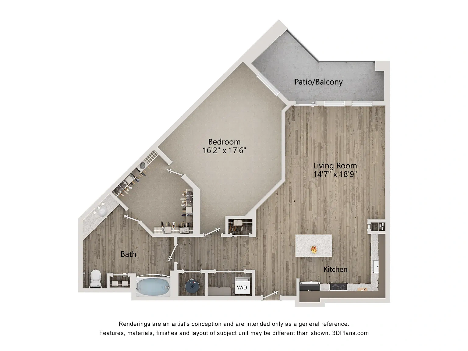 The Ironwood Apartments – Floor plan