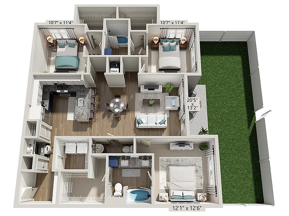 Marlowe Summerville – Floor plan
